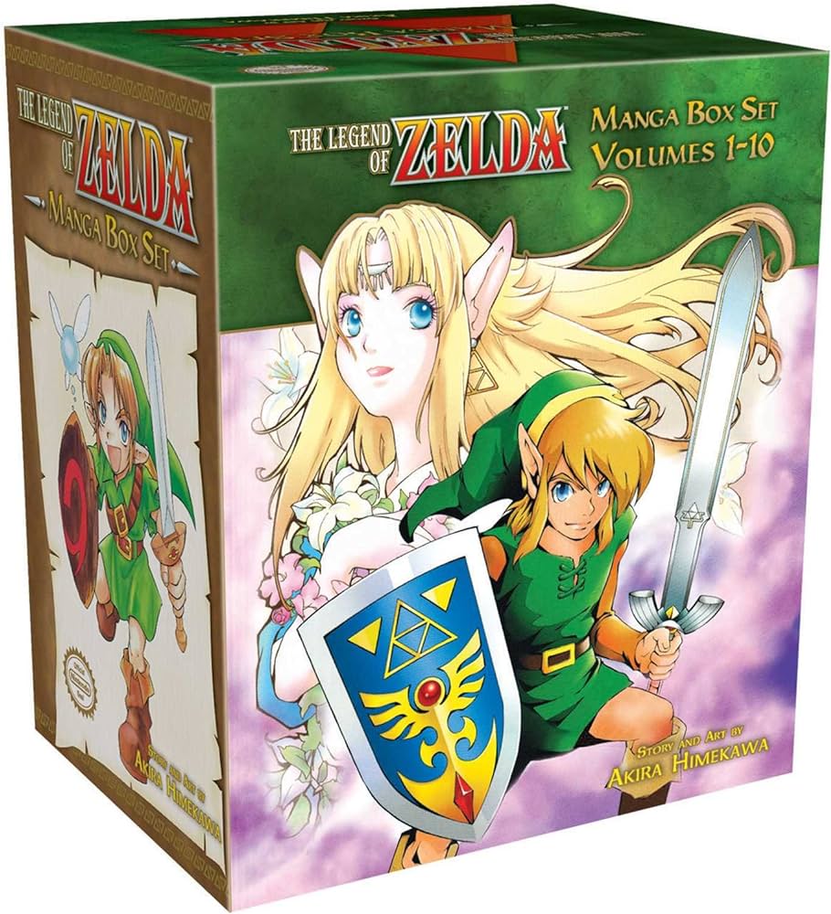 81aXFPu3HsL._AC_UF10001000_QL80_.jpg TLOZ - Manga Box Set (Ingles) - Image 1