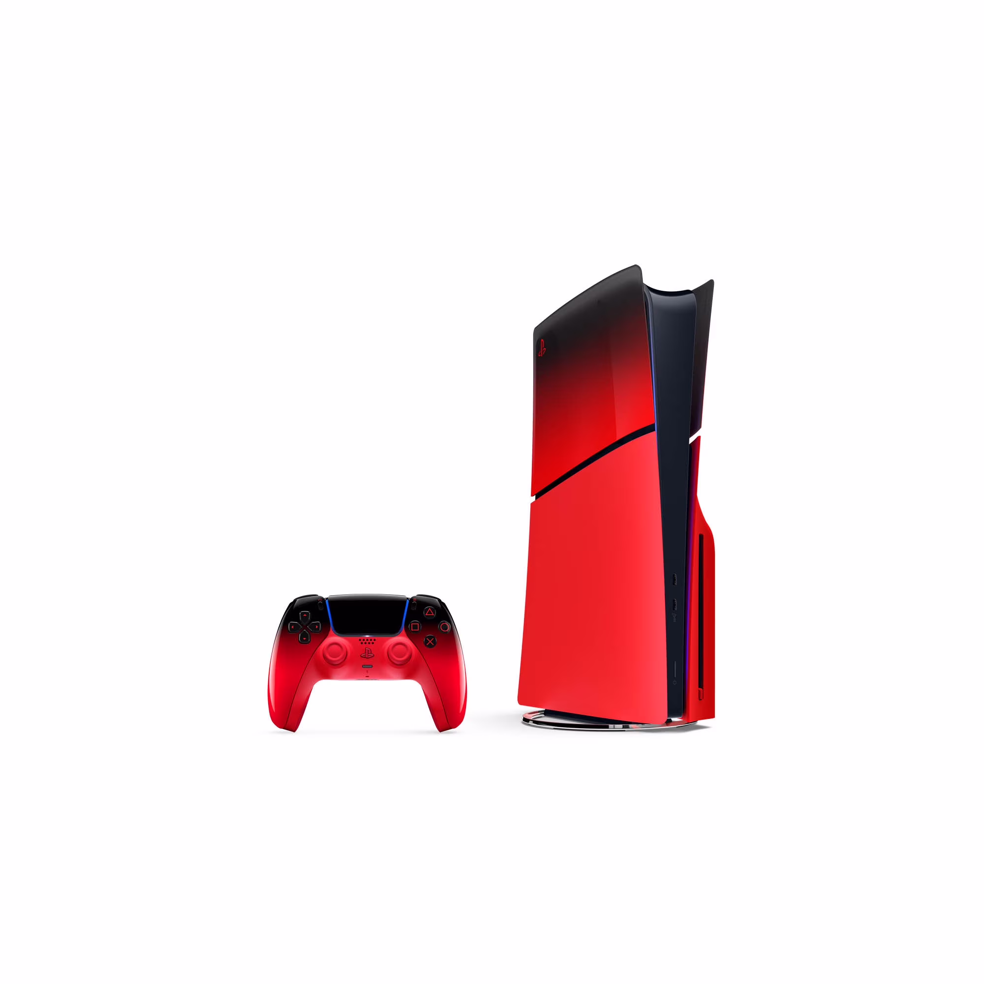 225bad11-d106-4d4b-b344-958acf0401b0.6c5837f93cfe115ef212c4e498bc3e3c Techno Red Pack - Dualsense + Playstation Covers - Hyperpop - Image 1